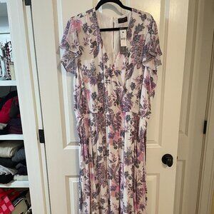 NWT Lane Bryant Maxi Summer Dress - 24